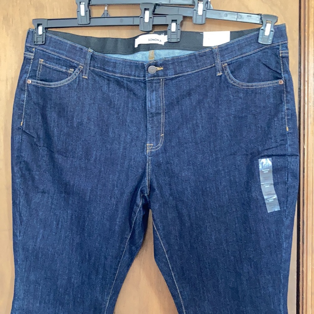 Sonoma bootcut jean no gap waistband shape retention 28W - Picture 10 of 17